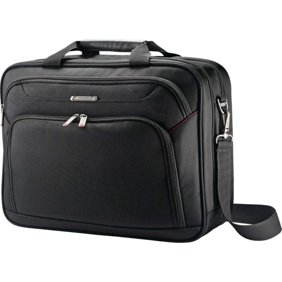 Samsonite Xenon 3.0 Check-Point Friendly Tech Locker Brief  Black  Sin