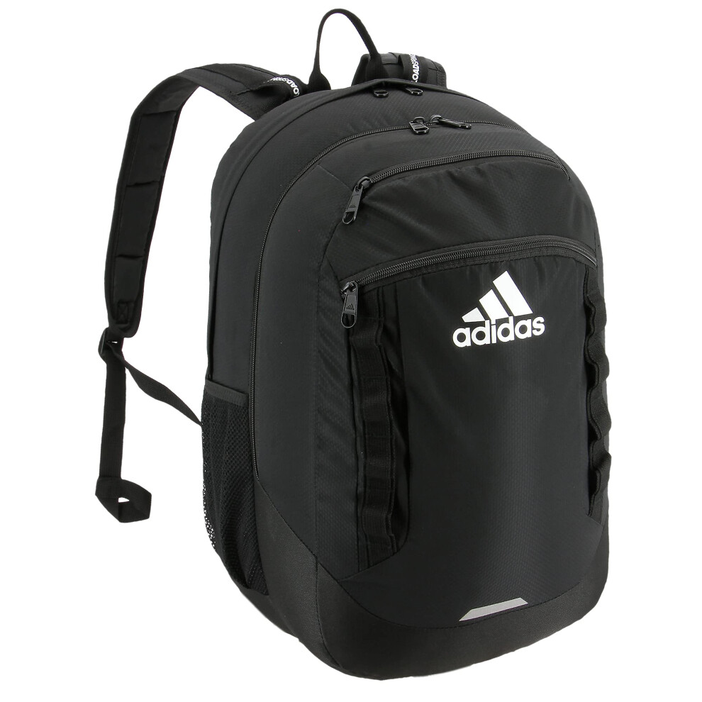 adidas Unisex-Adult Excel Backpack  Black/White  One Size