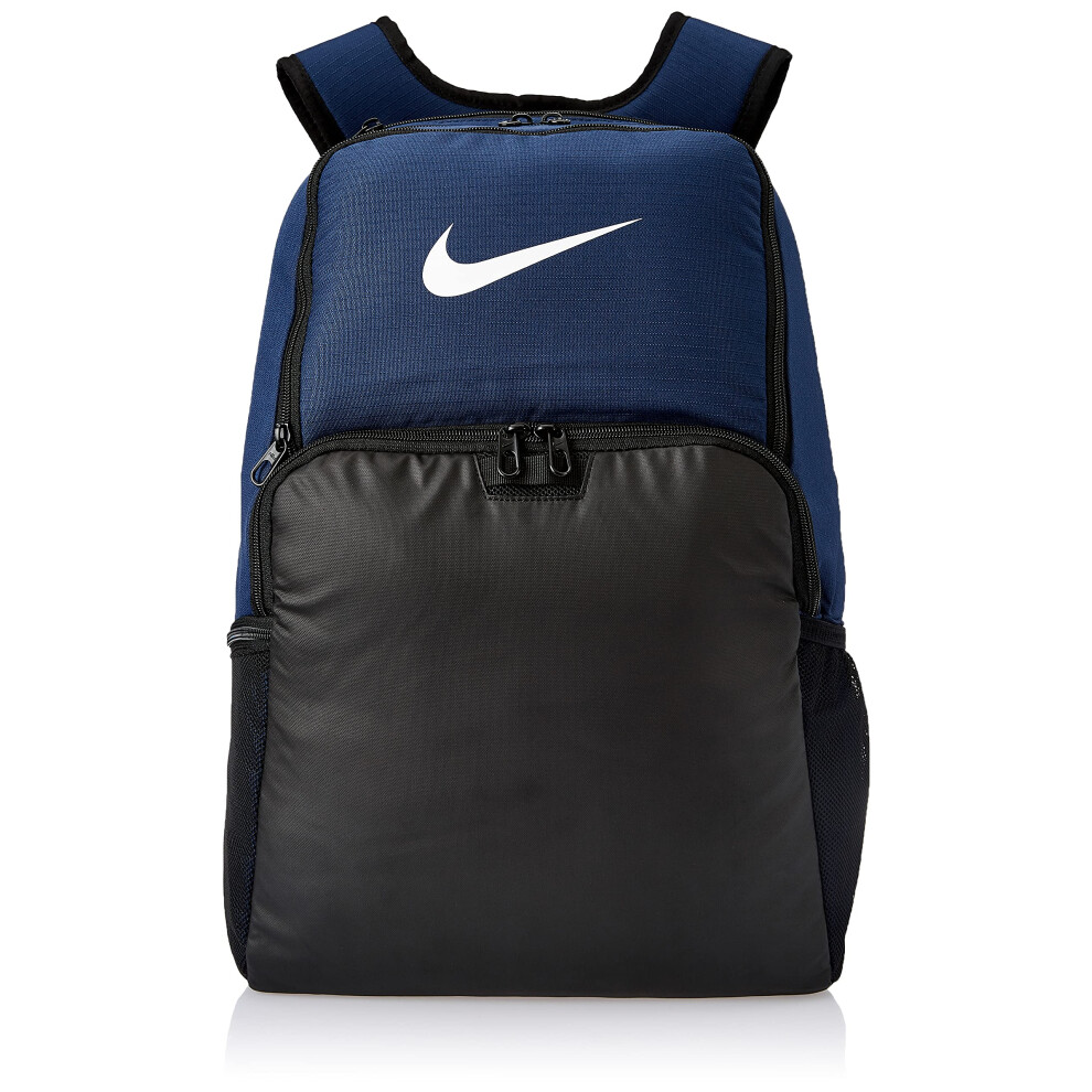 NIKE Brasilia XLarge Backpack 9.0  Midnight Navy/Black/White  Misc