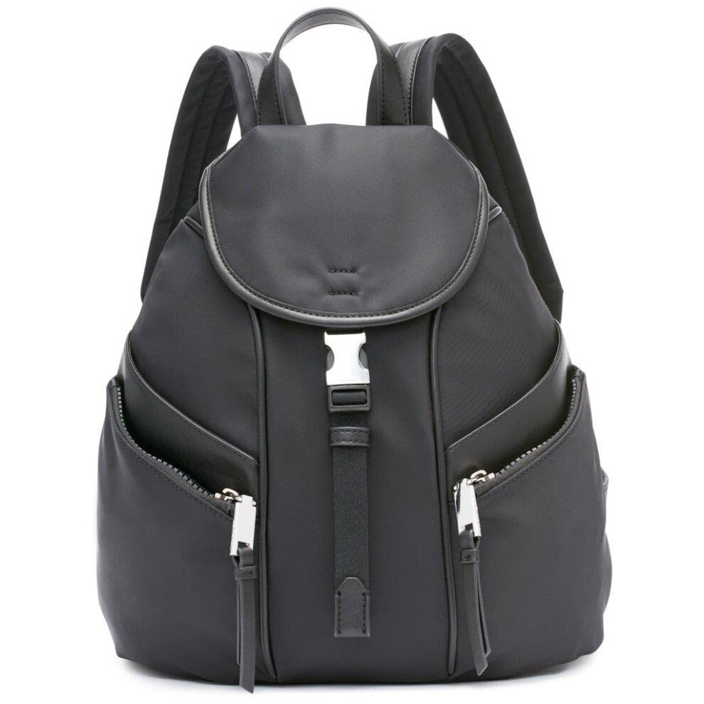 Calvin Klein Shay Organizational Backpack  Black/Silver