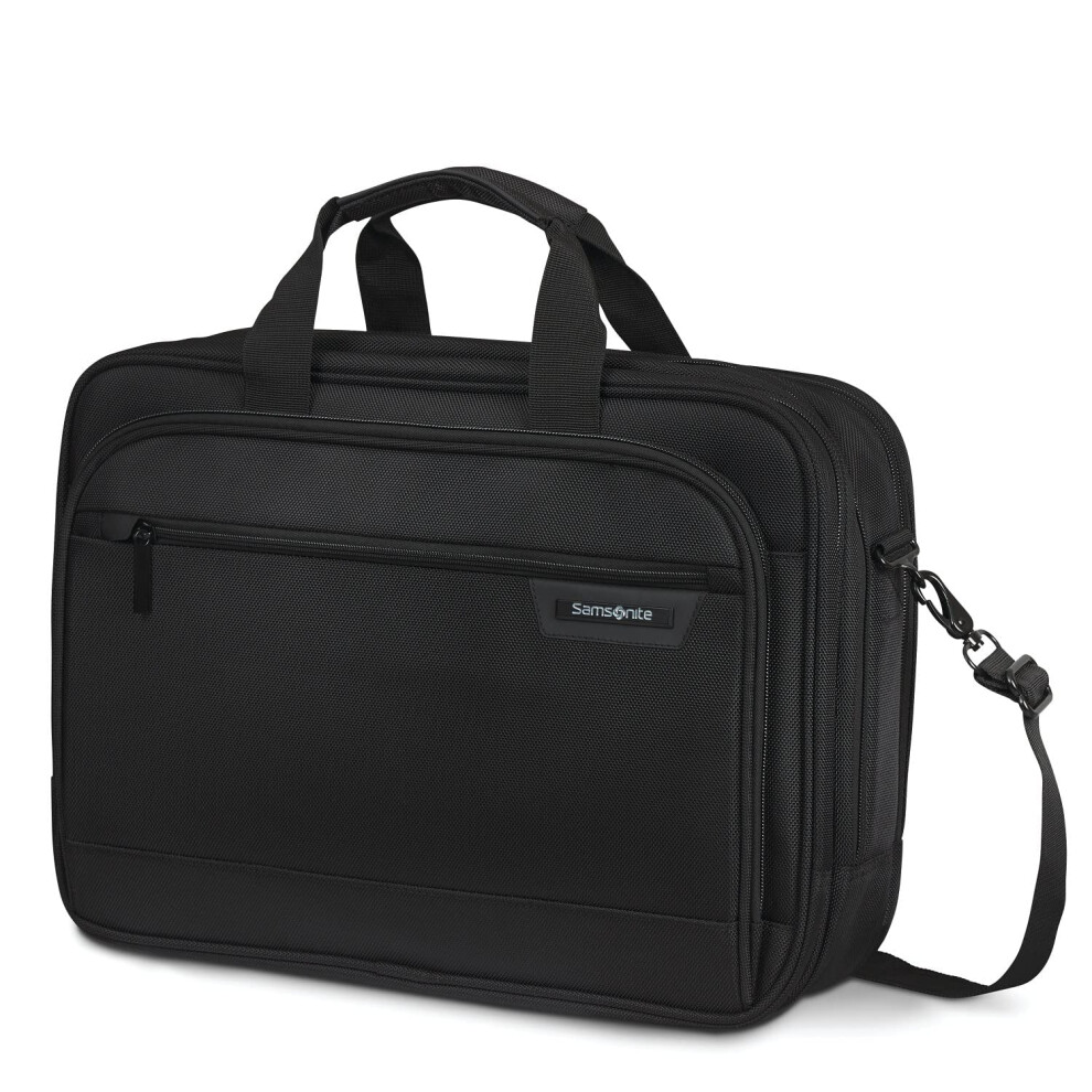 Samsonite Classic 2.0  Black  15.6"" 3 Compartment Briefcase