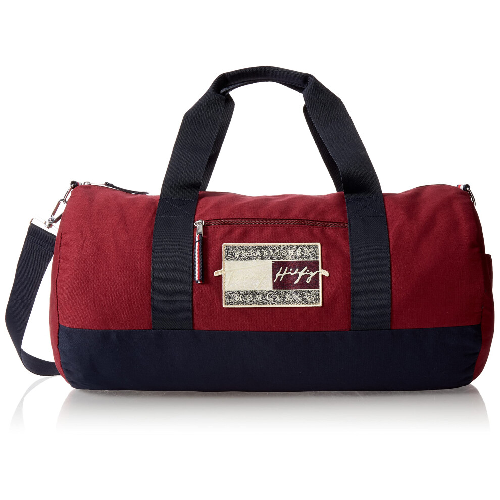 Tommy Hilfiger Signature Duffle Bag  Rouge