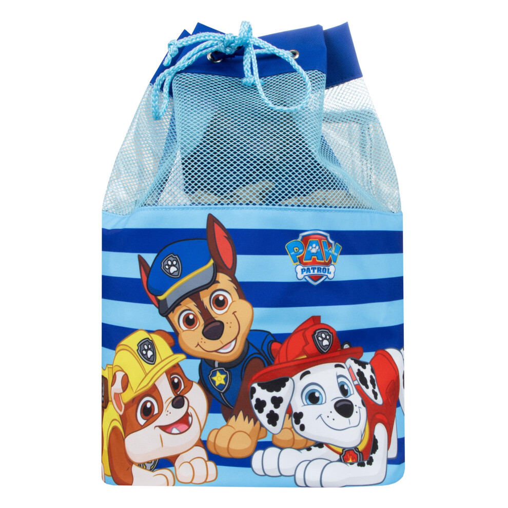 Paw Patrol Bag | Boys Swimming Bag | Chase And Marshall Childrens Swim