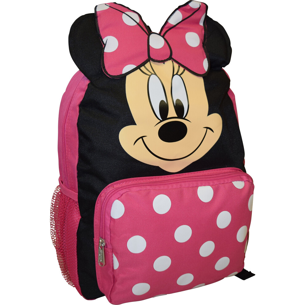 Minnie Mouse Big Face 14"" School Bag Backpack