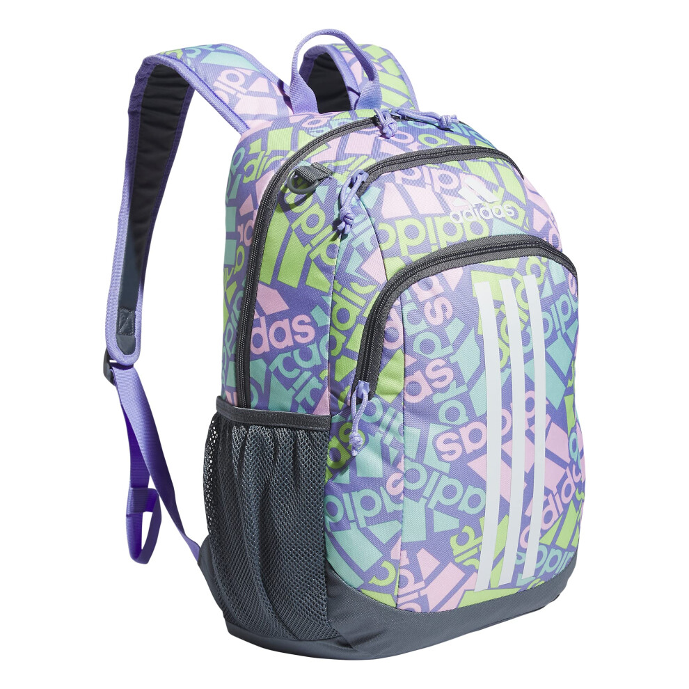 adidas Creator 2 Backpack  Adi Multi Collage Light Purple/Onix Grey/Wh