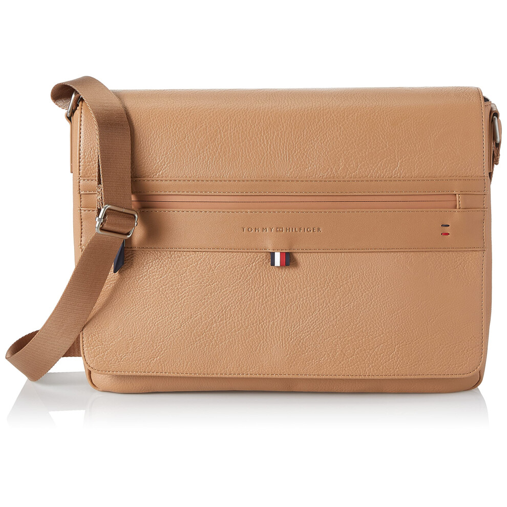 Tommy Hilfiger Leo Messenger Bag  Basket Brown