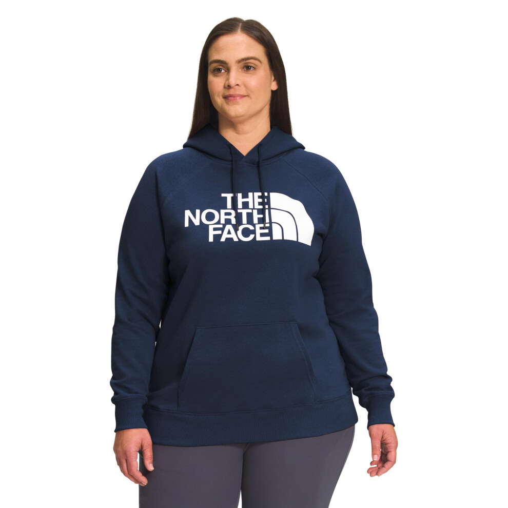 THE NORTH FACE Half Dome Pullover Hoodie - Women's Summit Navy/TNF Whi