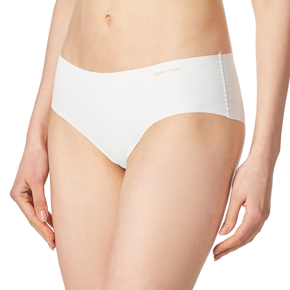 Calvin Klein Women's Invisibles Hipster Multipack Panty  White  Small