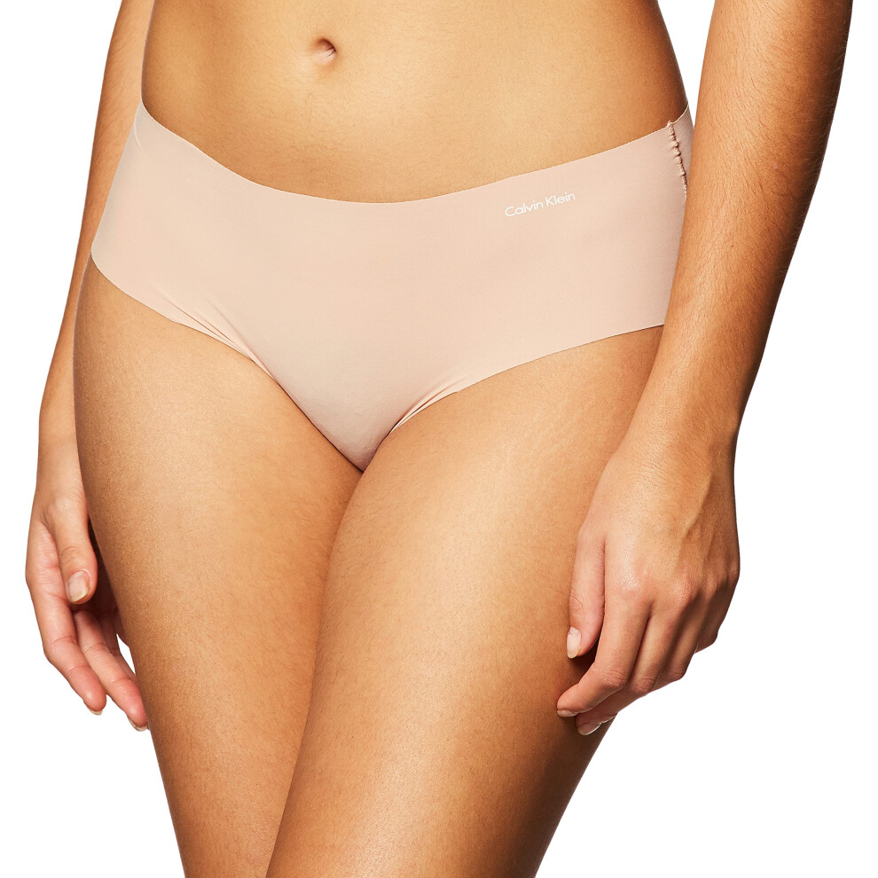 Calvin Klein Women's Invisibles Hipster Multipack Panty  Light Caramel