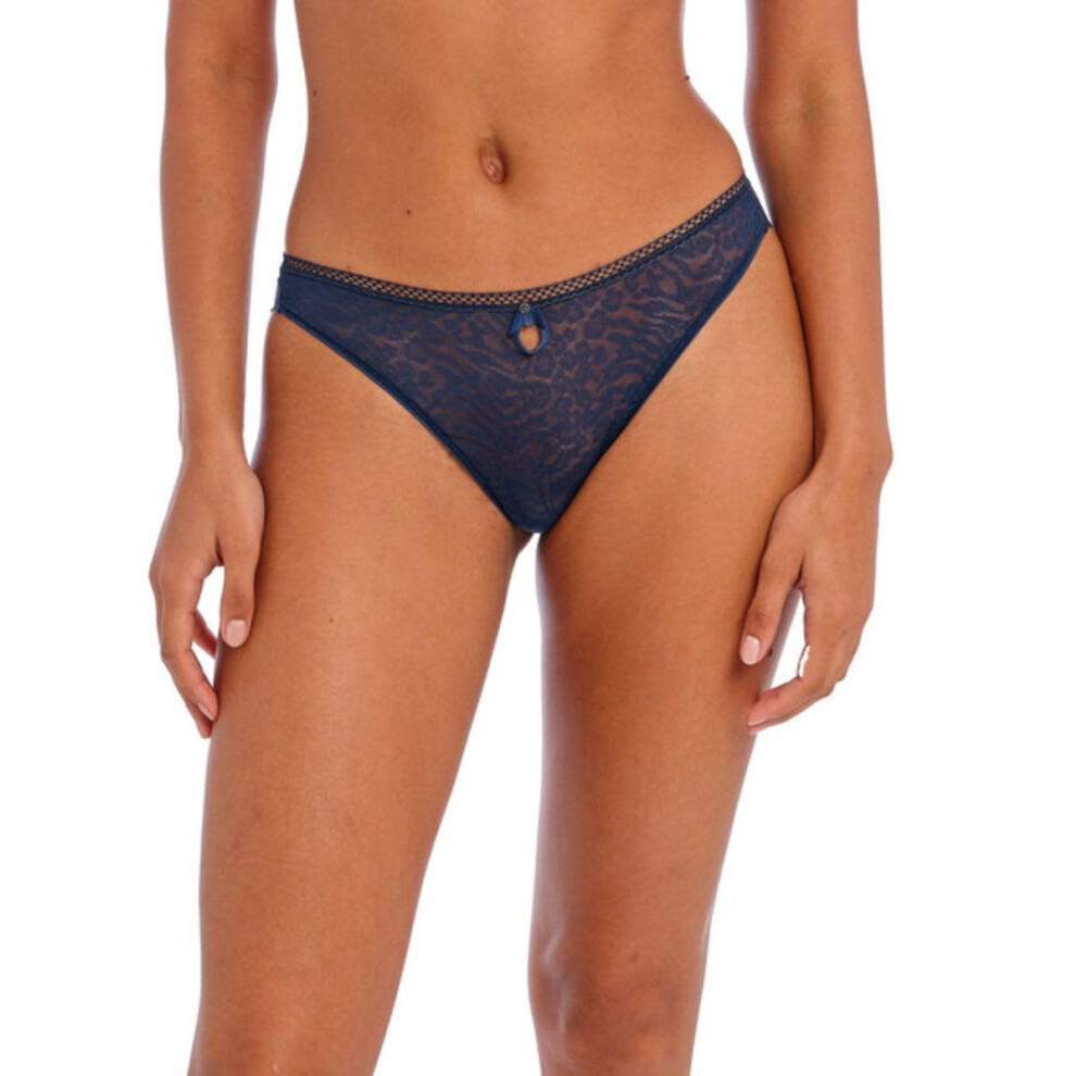 Freya Catwalk Stretch Lace Bikini Brief (402250) Large Midnight