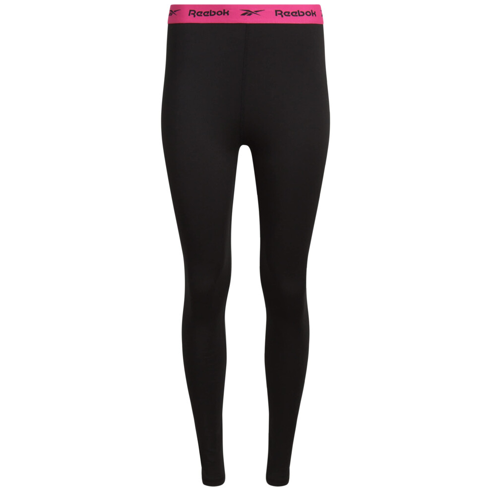 Reebok Women's Performance Leggings - Athletic Base Layer Yoga Pants L