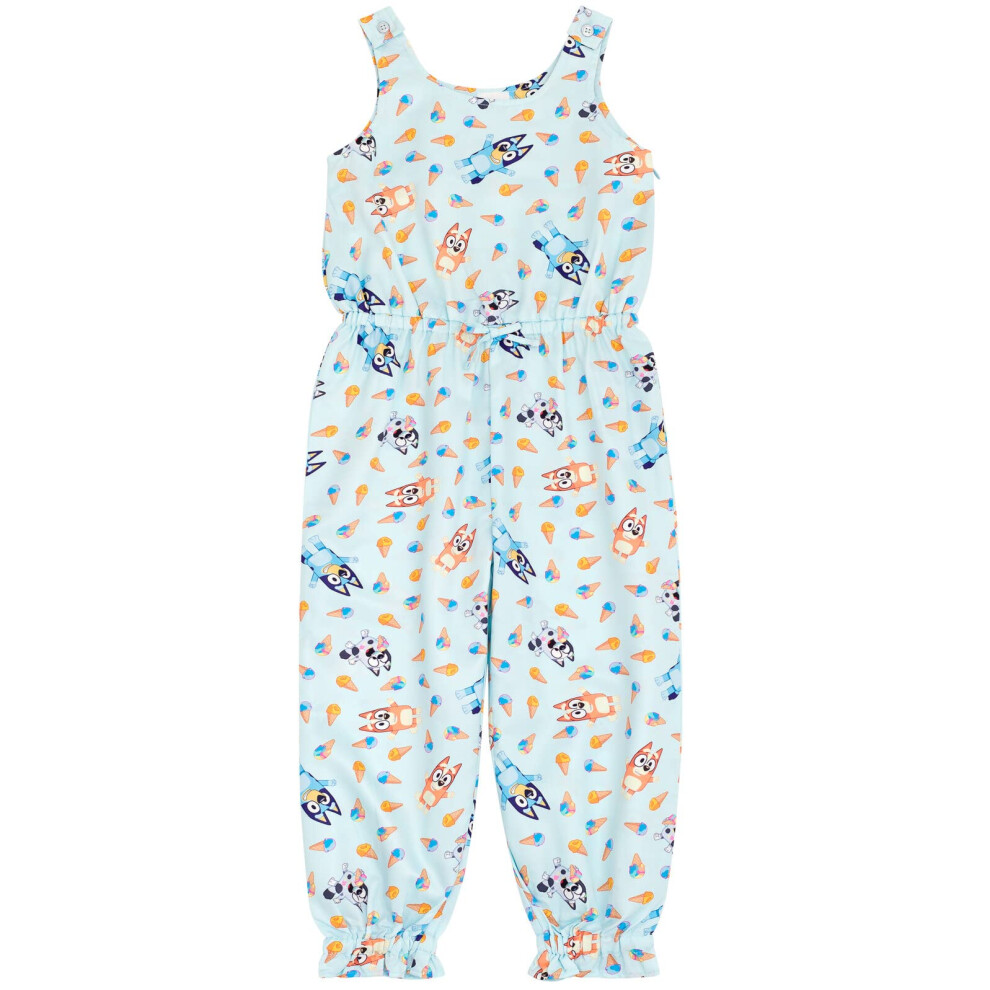 Bluey Bingo Muffin Toddler Girls Matching Family Romper Girls Jumpsuit