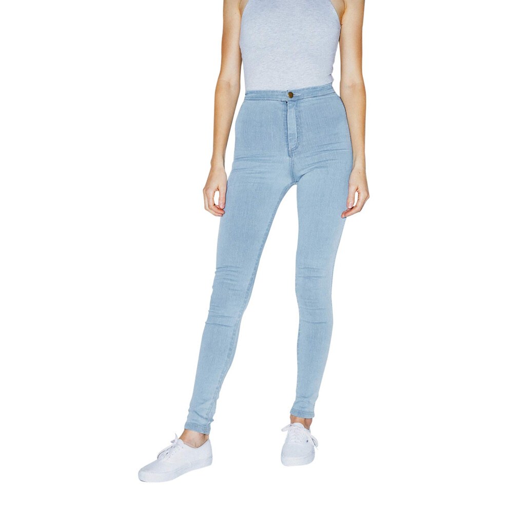 American Apparel Women's The Easy Jean  Light Wash  Small