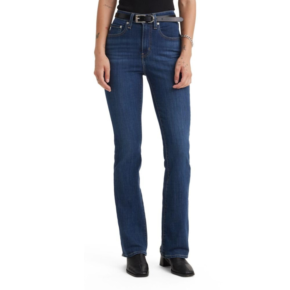 Levi's Women's 725 High Rise Bootcut Jeans  Lapis Dark Horse  28 (US 6