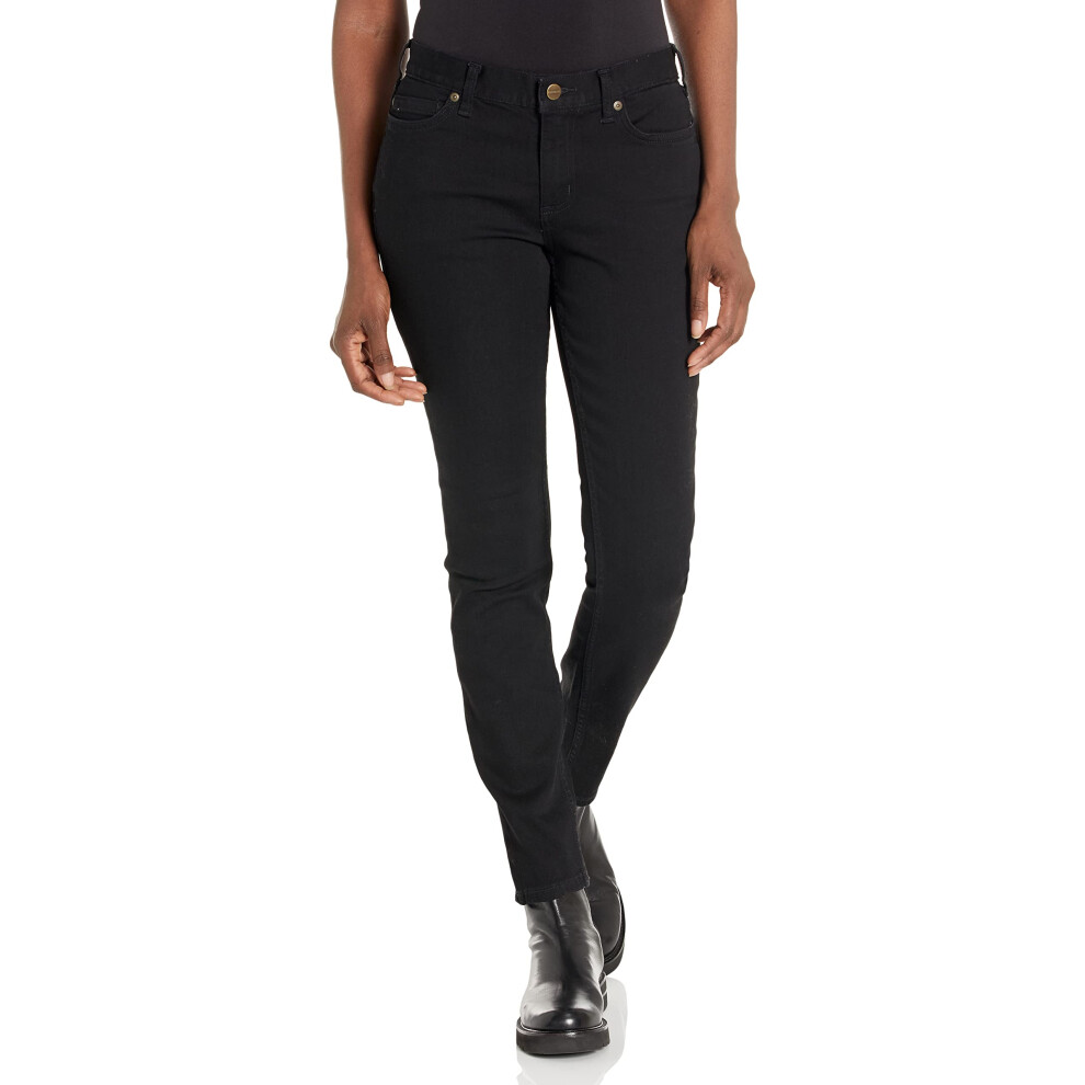 Carhartt Women's Size Layton Skinny Leg Slim Fit Jean  Onyx  12 Tall