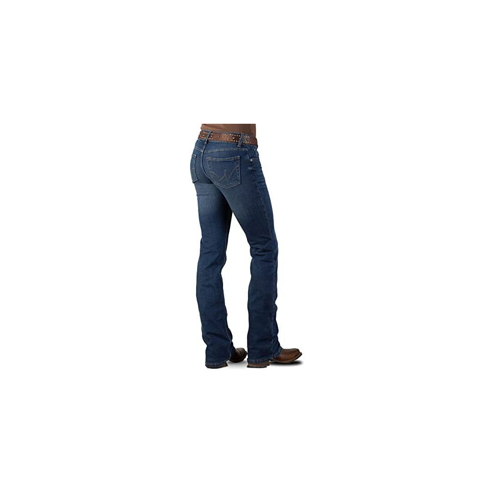 Wrangler Women's Essential Bootcut Jean Denim 29x36