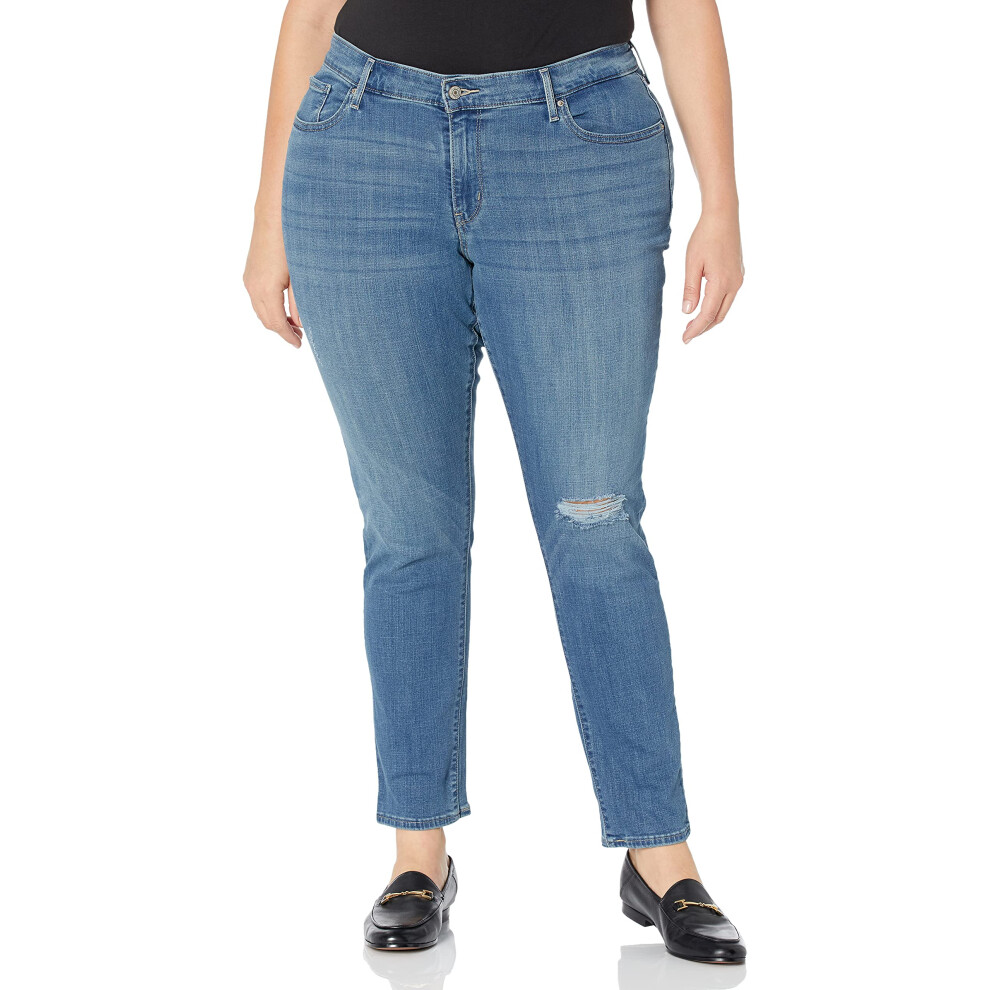 Levi's Women's Plus Size 711 Skinny Jean  Heathers  39 (US 24) M