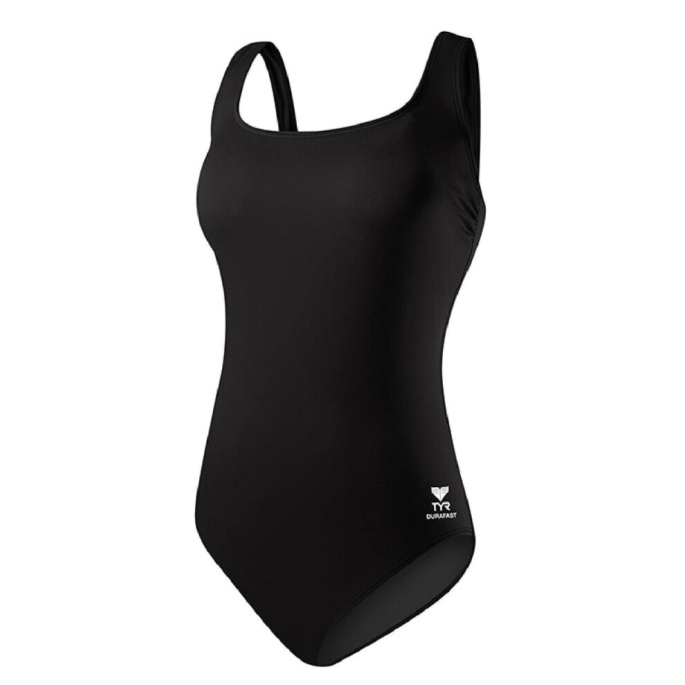 TYR Women's Standard Durafast Elite Scoop Neck Controlfit Swimsuit  Bl