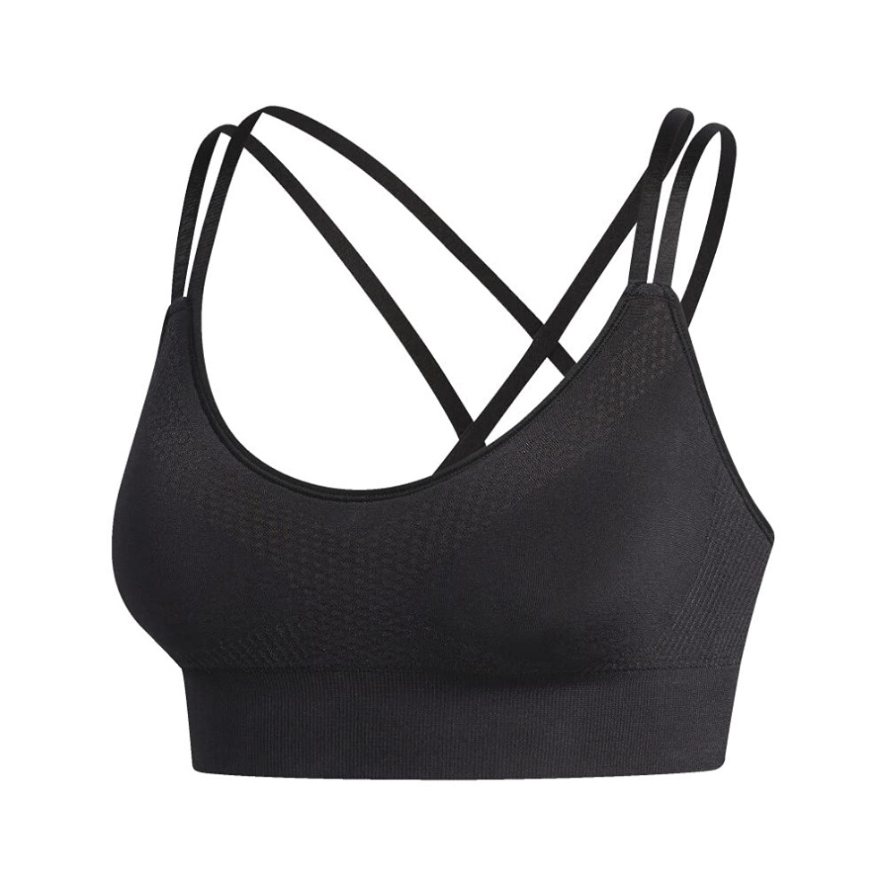 adidas Women's Primeknit All Me Bra Black X-Small