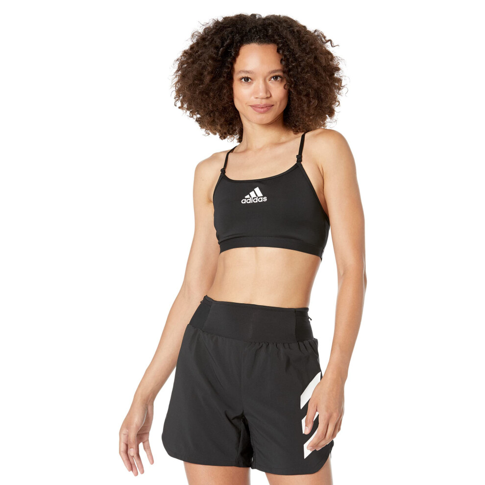 adidas Women's Standard Training Light Support Good Level Bra  Black