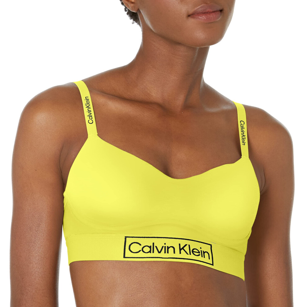 Calvin Klein Women's Reimagined Heritage Lightly Lined Bralette  Cyber