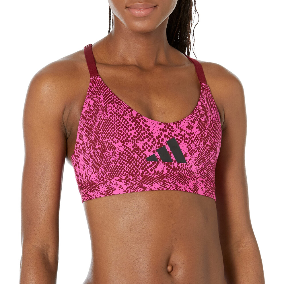 adidas Women's Designed 4 AEROREADY Light Support Training Bra  Lucid