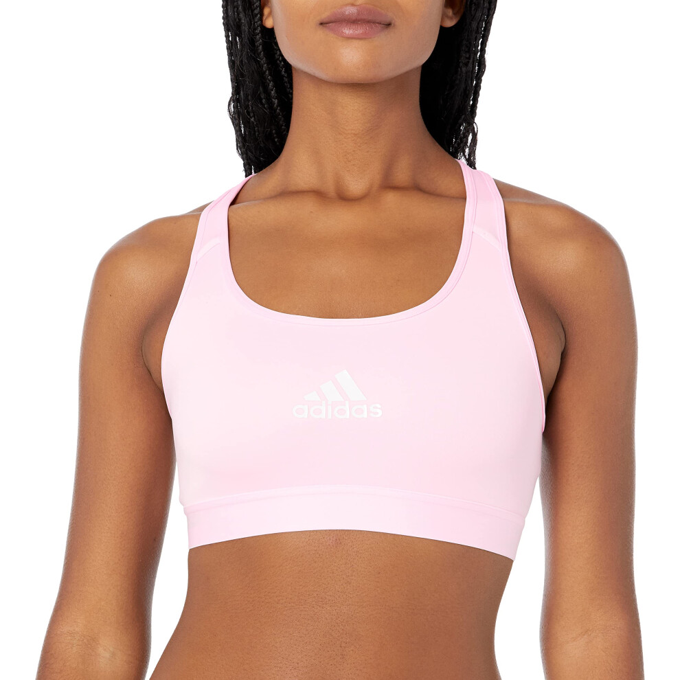 adidas Women's Powerreact Training Medium Support Bra  Pink  X-Large D