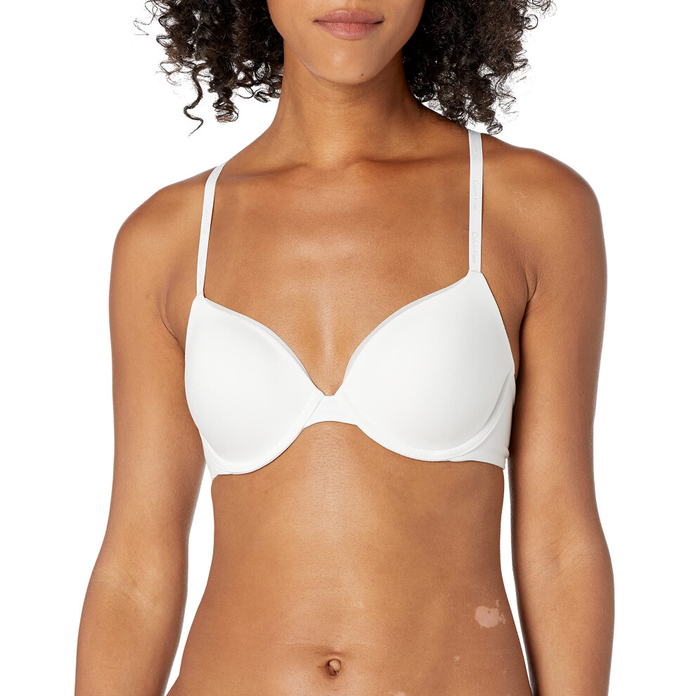 Calvin Klein Women's Constant Convertible Strap Lightly Lined Demi Bra