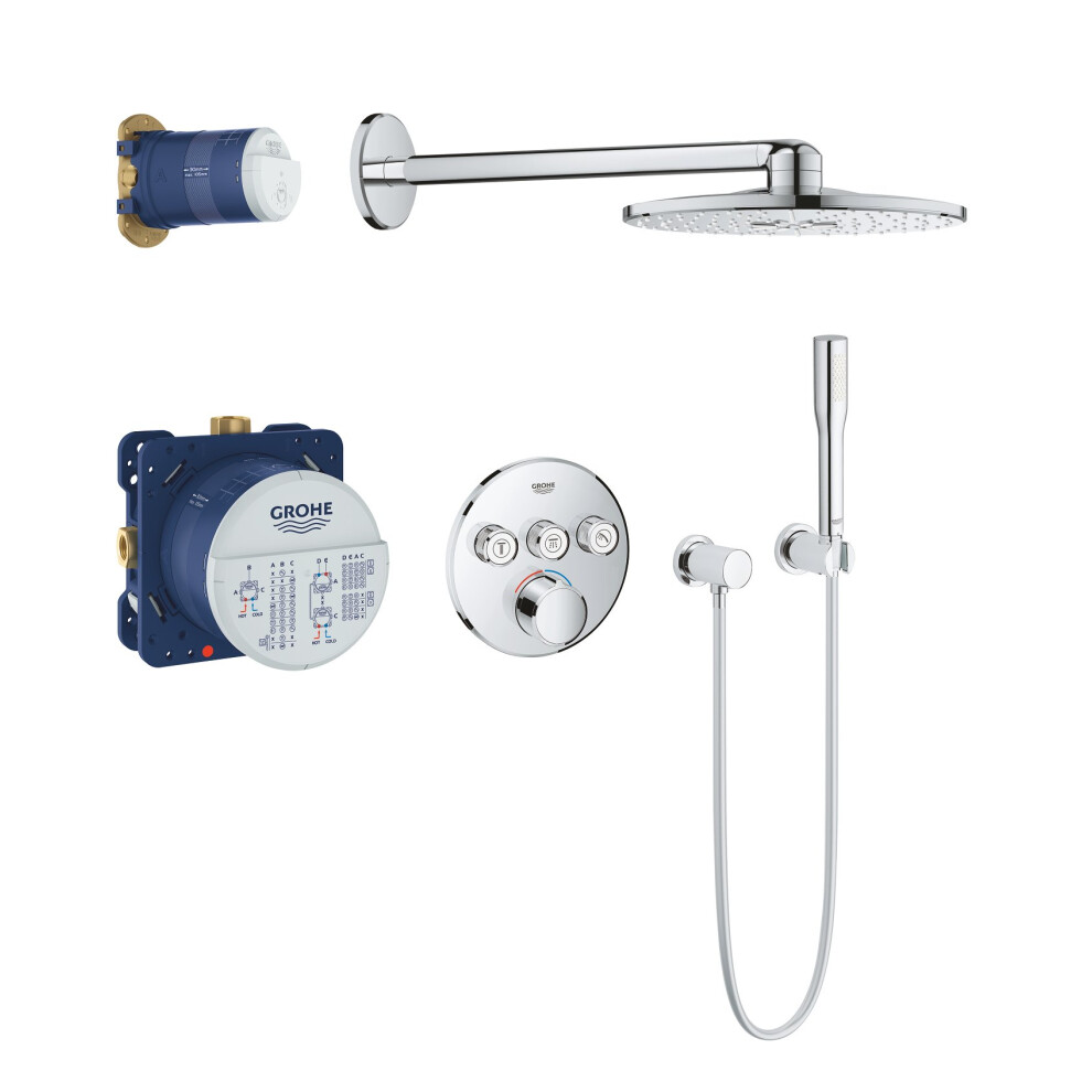 GROHE 34709000 Shower Set Mixer SmartControl  Chrome