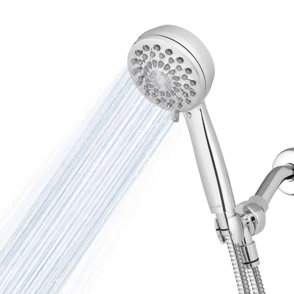 Waterpik High Pressure Hand Held Shower Head With Hose  PowerPulse Mas