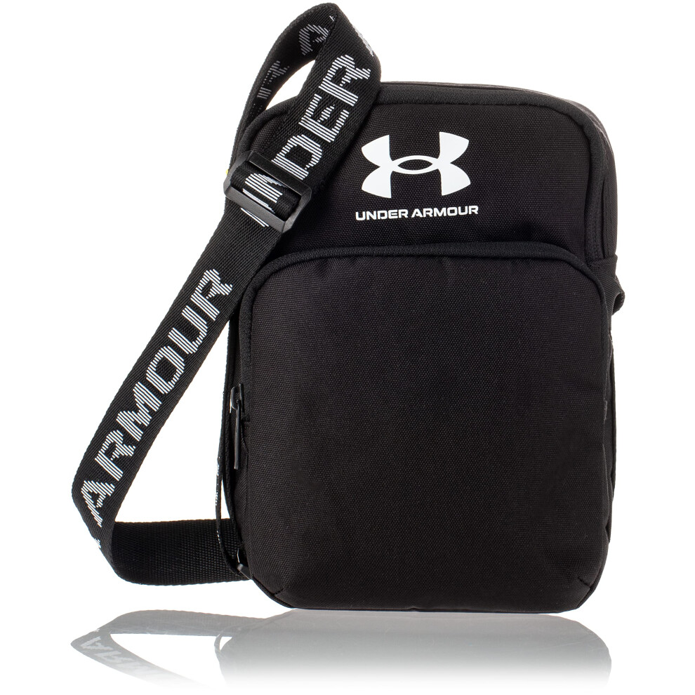 Under Armour unisex-adult Loudon Crossbody   (001) Black / Black / Whi