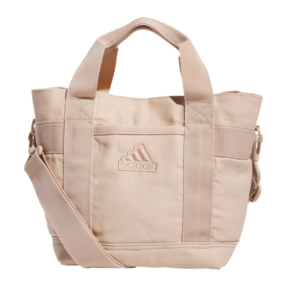 adidas Canvas Mini Small Tote Bag  Magic Beige  One Size