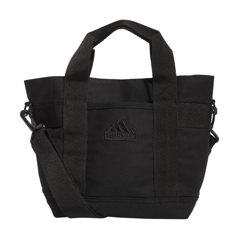 adidas Canvas Mini Small Tote Bag  Black  One Size