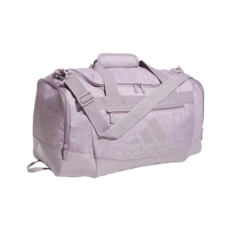 adidas Defender 4 Small Duffel Bag  Light Purple Jersey/Fig/Silver  On