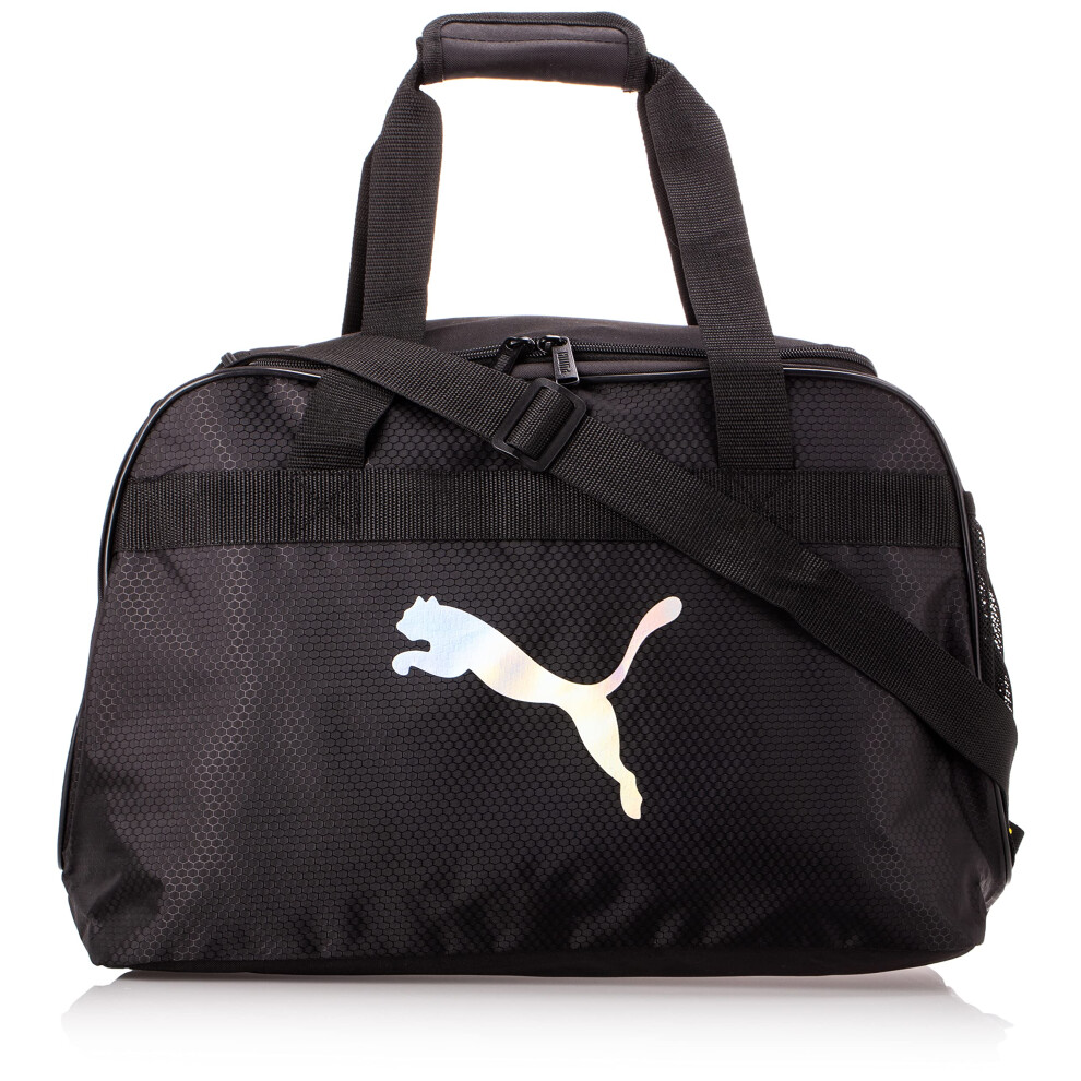 PUMA unisex adult Evercat Defiance Duffel Bags  Black  One Size US