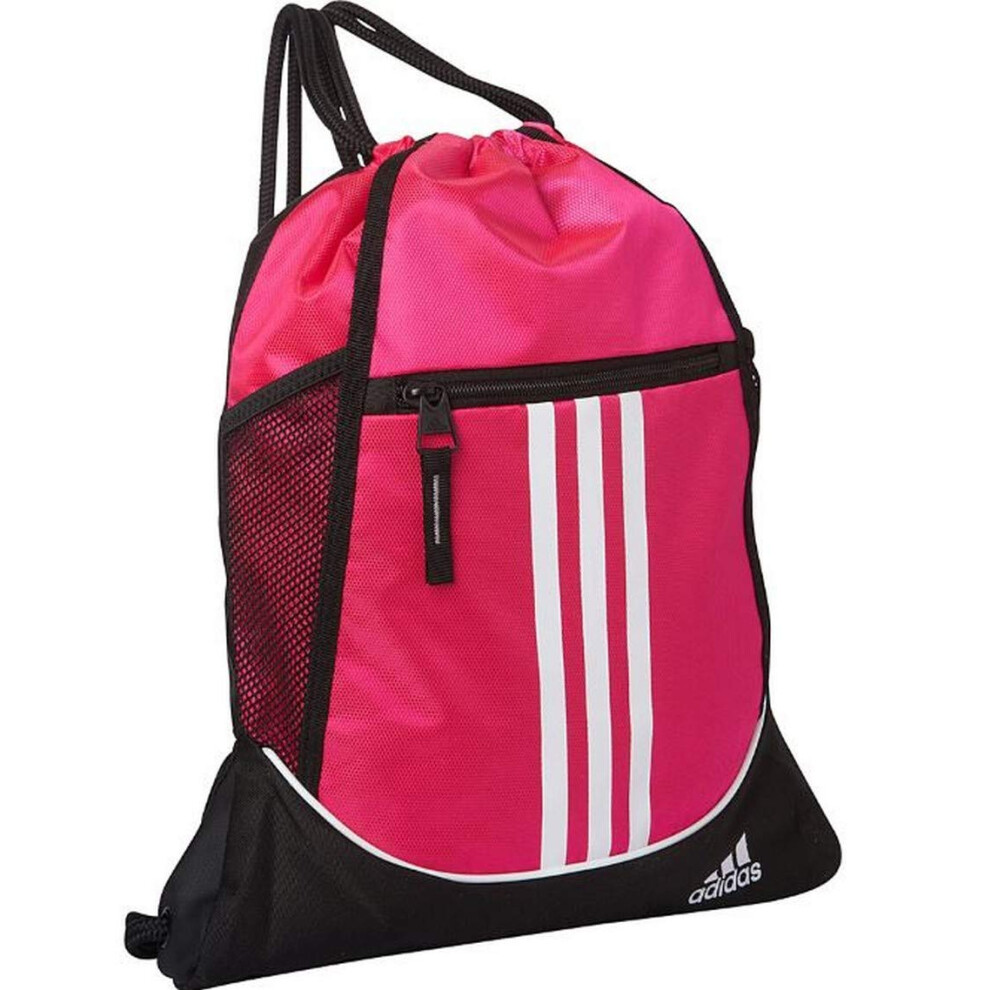 adidas Unisex Alliance 2 Sackpack  Team Shock Pink  One Size