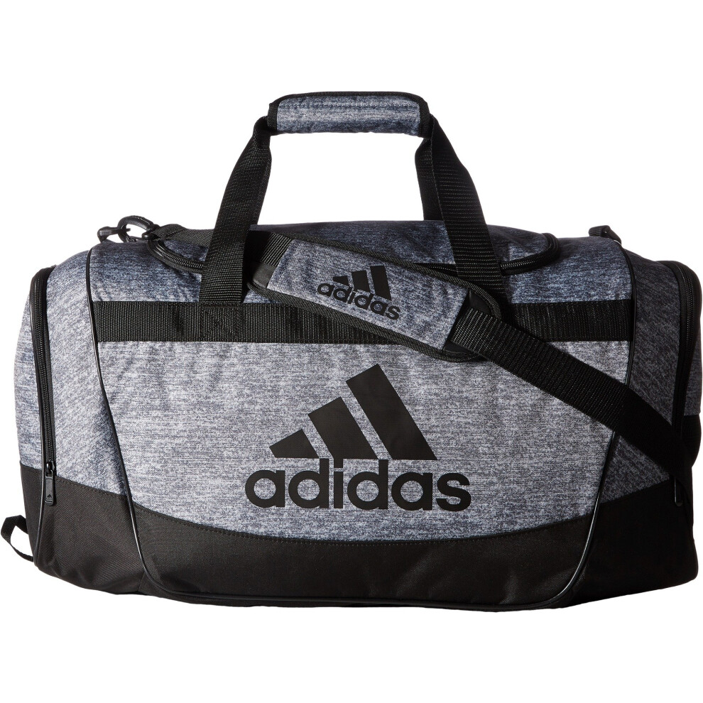 adidas Unisex Defender II Medium Duffel Bag  Jersey Onix/Black/Light O