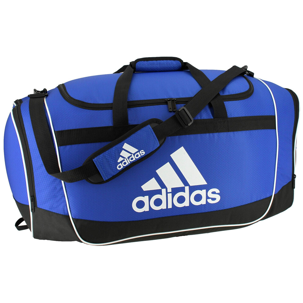 adidas Unisex Defender II Medium Duffel Bag  Bold Blue  ONE SIZE