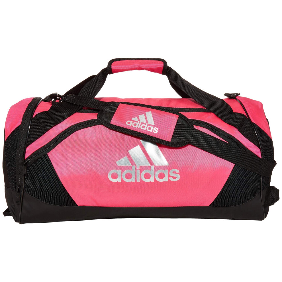 adidas Team Issue 2 Medium Duffel Bag Team Shock Pink  One Size