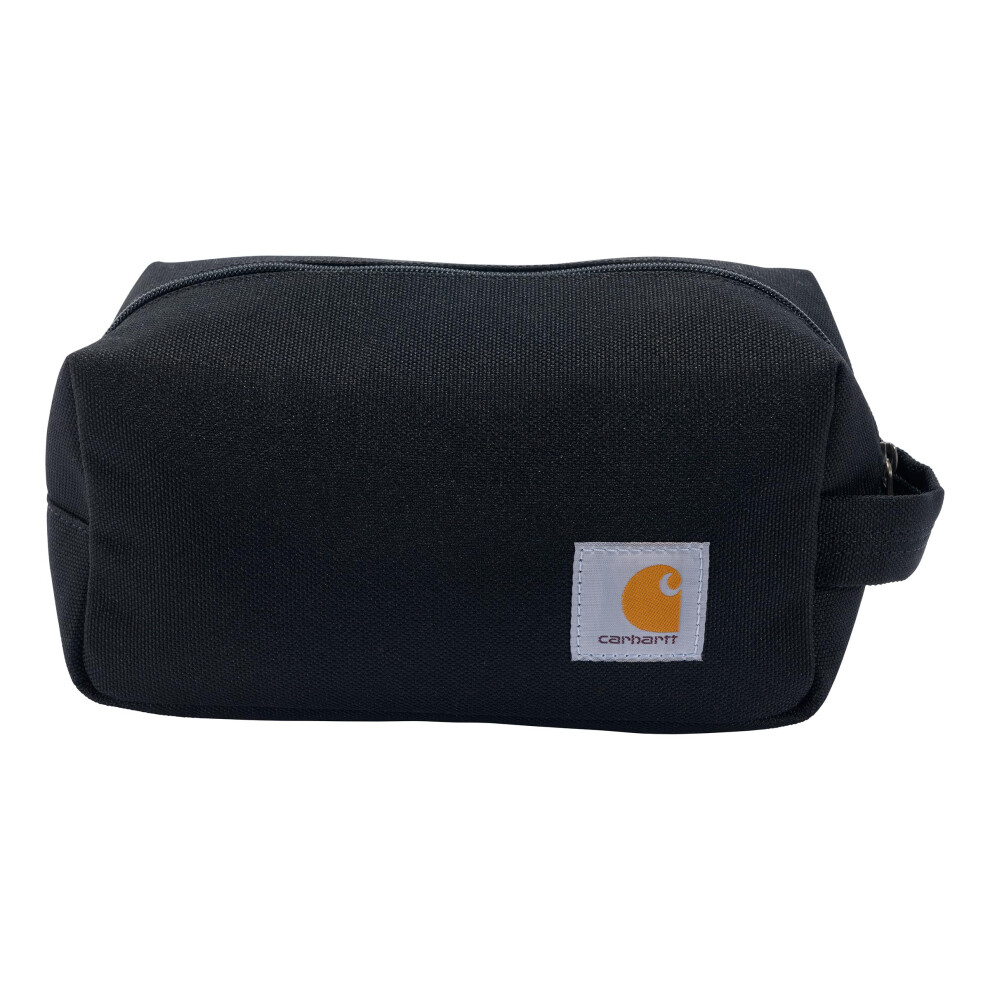 Carhartt Travel Kit  Durable Toiletry Organizer Bag  Black  One Size