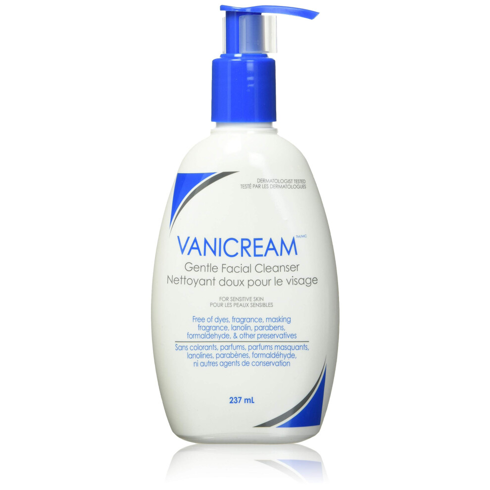 Vanicream Gentle Facial Cleanser  8 Fl Oz TEJ