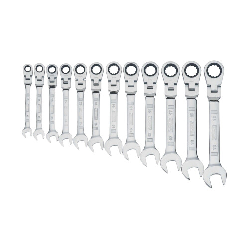 DeWalt DEWALT Ratschlüssel Set, MM, flexibel, 12-teilig (12PC)