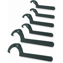 Williams JHWWS-476 6-Piece Adjustable Pin Spanner Wrench Set Ideal fo