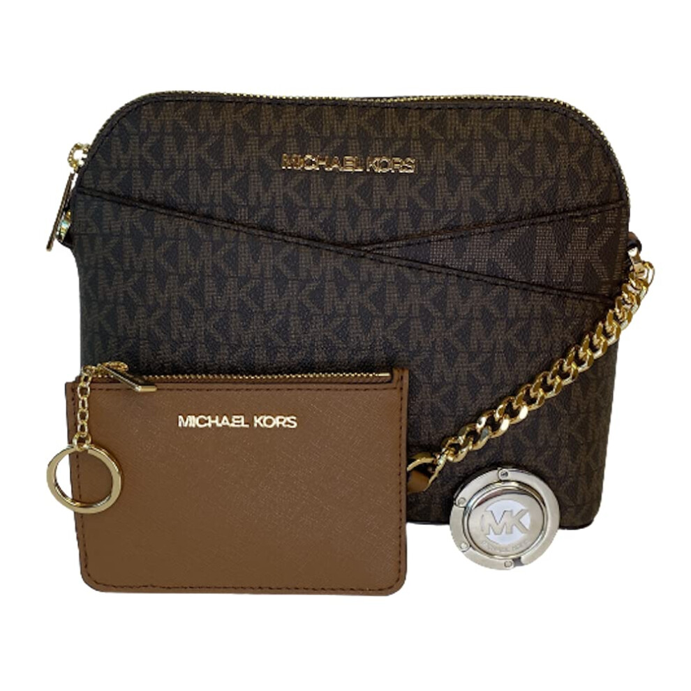 Michael Kors MICHAEL Michael Kors Jet Set Travel MD Dome XCross Crossb