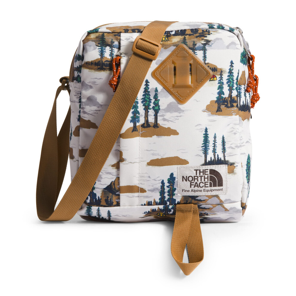 THE NORTH FACE Berkeley Crossbody Bag  Gardenia White Camping Scenic P