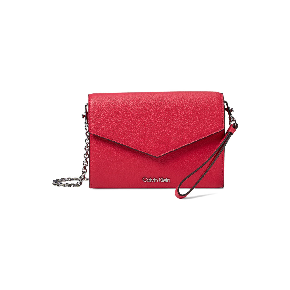 Calvin Klein Convertible Crossbody Rose Red One Size