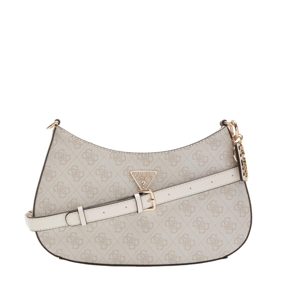 GUESS Noelle Top Zip Shoulder Bag  Dove Logo