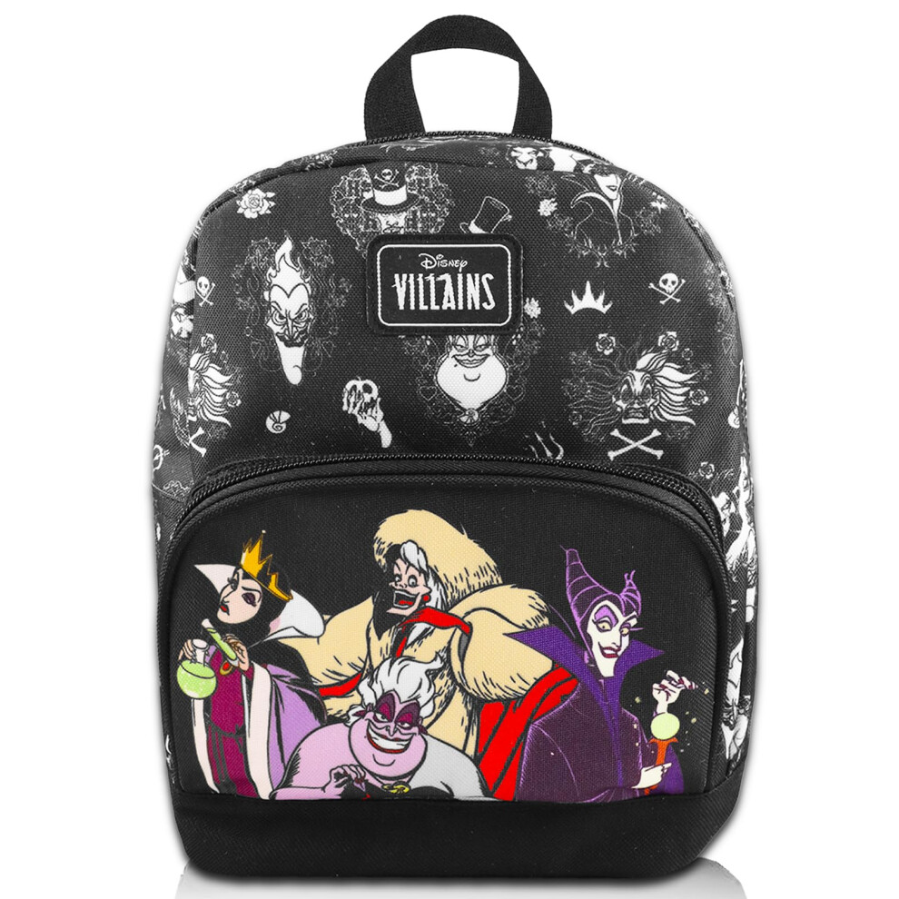 Disney Villains Mini Backpack for Women - 10  Canvas Disney Villains B