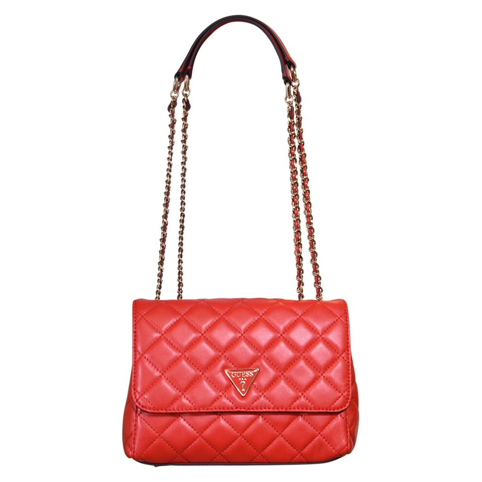 GUESS Tali Convertible Crossbody Flap  Red