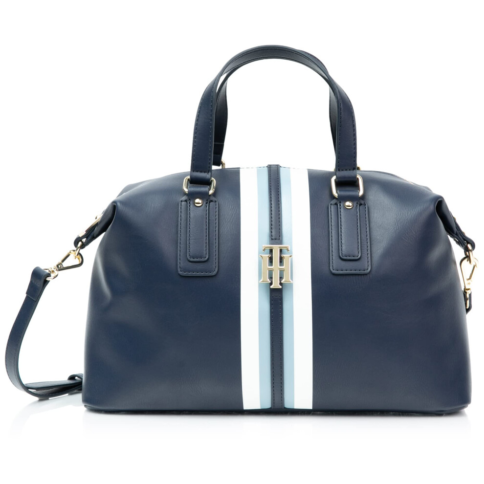 Tommy Hilfiger Jaden Satchel Crossbody Bag  Navy